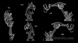 Orthographic views